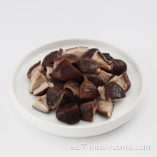 Congelado fresco corte shiitake hongo-triangular